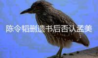 陈令韬删遗书后否认孟美岐是小三：并无转达美岐